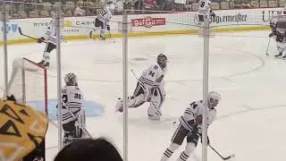 Petr Mrazek & Alex Stalock Warm Ups