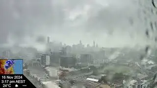Brisbane Weather 16 Nov 2024 Time Lapse