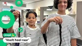 Myson en Sonny gaan voor het eerst naar de kapper