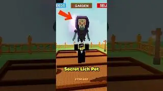 New Secret Ritual Pet 😮 #growagarden #roblox