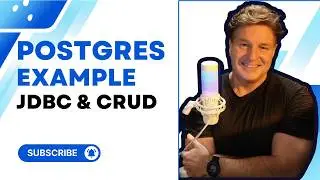 Java, JDBC & Postgres CRUD Example with Maven
