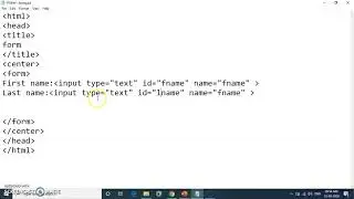 HTML Form-Input Element,Text Field,Text Area