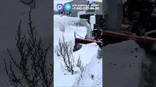 Which rotary snow blower attachment do you prefer for a tractor? #minitractor #tractor #snow