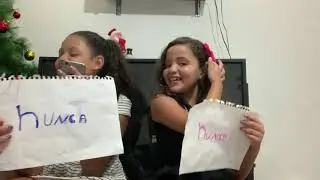 Brincando com minha irmã de eu Nunca