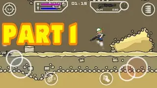DOODLE ARMY 2:MINI MILITIA GAMEPLAY PART 1|| SEDERHANA TAPI SERU