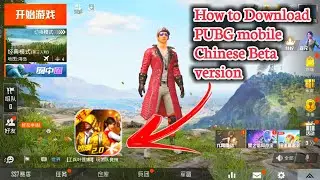 How to download PUBG mobile CN Beta version || Game for peace downloading process