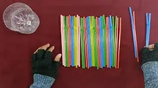 Amazing DIY Pencil Holder from Plastic Bottle & Straws ✏️ | Best Out of Waste ♻️