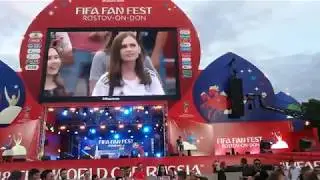 Танцевальный баттл на FIFA FUN FEST 2018 Ростов-на-Дону