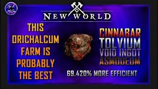 New World Orichalcum farm (Learn how to solo farm in Shattered Mountain)