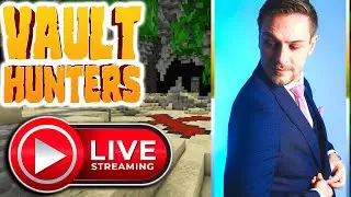 SomeNutzGuy Vault Hunters 1.18 S3 LIVE not RLCraft?! ⛏ Minecraft