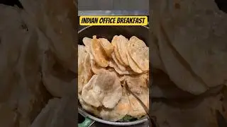 Indian Office Breakfast 😋 #food #officefood #officialvideo #viralshorts #visa