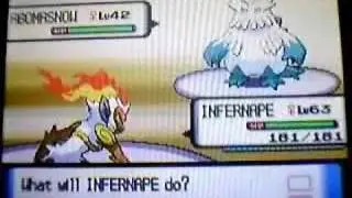 Pokemon Diamond/Pearl (seventh) gym battle: Candice