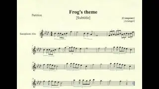 Chrono Trigger - Frog's Theme for Alto Saxophone