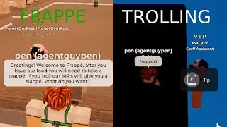 MESSING WITH FRAPPE ADMINS AT TRAININGS AND TELEPORTING THEM OFF THE MAP - ROBLOX TROLLING