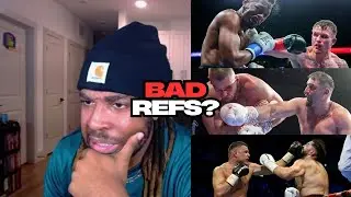 BAD REFS? Reacting To CONTROVERSIAL Boxing KO's Yesterday (Smith UPSETS Matias)