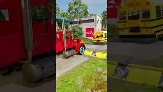 Trucks and Cars vs Speed Bumps #389 | BeamNG.drive