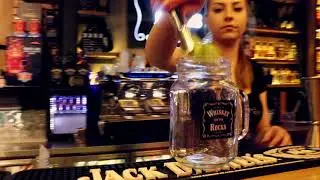 Whiskey on the rocks night