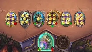 Hearthstone Battlegrounds - Nobody Expects the Mass Tier 6 Rush