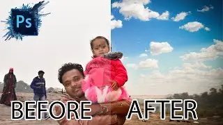 How to Sky Replace in Photoshop CC 2020 Photo me Sky replacement kese kre #Photoshop Cc2020