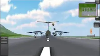 Scattering Supplies Airdrop On Runway By All Landing Planes | Turboprop Flight Simulator
