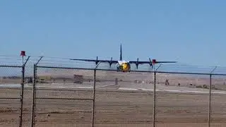 Fat Albert Takeoff Too Close!