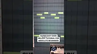 СУПЕР ПРОСТОЙ УРООК ПО DARK MELODY ДЛЯ АБСОЛЮТНЫХ НАЧИНАЮЩИХ 🔥