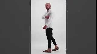 PRODUCT | Muscle Fit Button Up Shirt - Ultra Stretch (White) - Long Sleeve | Adonis.Gear TV