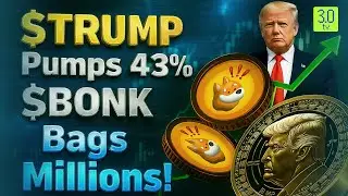 Memecoin Boom TRUMP, MELANIA Surge, BONK&rsquo;s $32M Boost, Dogecoin's Bold Move & Pump fun&rsquo;s Power Play