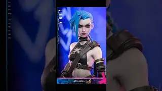 #Arcane 1/6 #Jinx by #hottoys #gameplay  #jinxgameplay #series #anime #jinxgaming #leagueoflegends