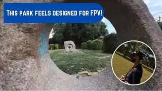 Did I Just Find an FPV Playground? Precision Flying Through Tight Gaps