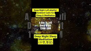 A Day in Lofi - Deep Night, 12 AM - 3 AM : A Daily moments through a lofi lens #lofibeats #sleep