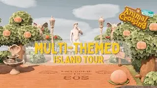 Touring A Multi-Themed Island - The Island of Eos // Animal Crossing New Horizons