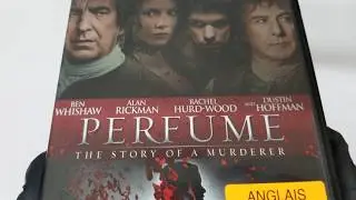 UNBOXING Perfume: The Story of a MurdererBen Whishaw Dustin Hoffman DVD Pochette COVER 4K Artwork HD