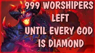 ONLY 999 WORSHIPERS LEFT!! Road to Every Diamond God!