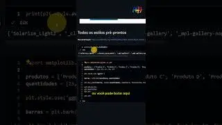 Mudando estilos no Matplotlib | #shorts