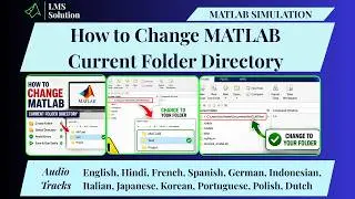 How to Change MATLAB Current Folder Directory | Fix MATLAB Installed Directory Error