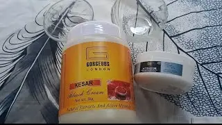 Gorgeous London kesar bleach cream / body bleach cream ...new body bleach cream full body