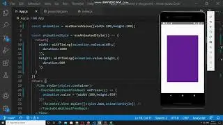 React Native Reanimated width & height