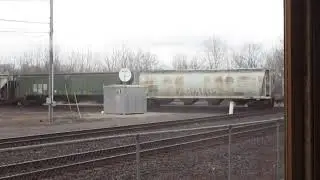 (1-14-2026) Norfolk Southern northbound local train in Marion Ohio.