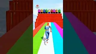 GTA 5 Crazy Ragdolls: Red Spiderman vs Funny Minions