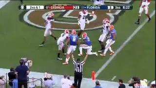 11/02/2013 Georgia vs Florida Football Highlights