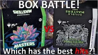 BOX BATTLE! - Commander Masters vs Double Masters 2022 Collectors! - Which is Better (with Pricing)!