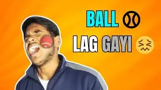 Cricket Khelte Hue Ball Lag Gayi 😖 | Late Night Daily Vlog