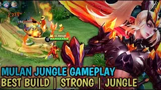 Honor Of Kings Mulan Jungle Gameplay | Best Build Mulan - HOK