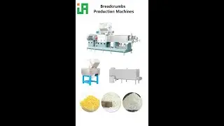 Twin-screw Extruded Yellow Bread Crumbs Production Line in Our Indonesian Client&rsquo;s Company