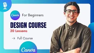 Canva Design Course For beginners, build a brand with canva for 100% free