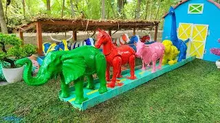 Mantul..‼️Proses Potong Sapi Kurban | Truk Oleng Angkut Sapi Moo, Hewan Kambing, Kuda, Gajah