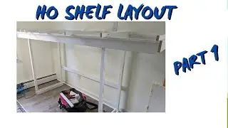 HO Shelf Layout Benchwork Part 1