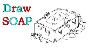 How to Draw a Bar of Soap - EASY