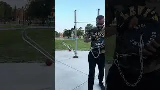 Max out muscle up with Bro #calisthenics #weightedcalisthenics #detroit #outdoorworkout